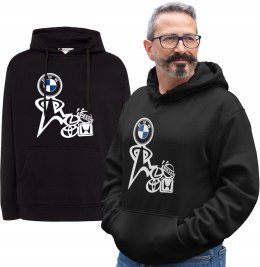 Bluza BMW wciągana męska kapturem motosport r.XL