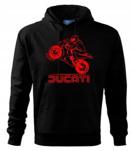 Bluza DUCATI motocyklisty wciągana kapturem BHMWS