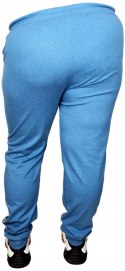 Spodnie LEGGINSY damskie z lampasem dresowe 5/6XL