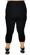 Legginsy 3/4 damskie bambusowe leginsy getry 10XL